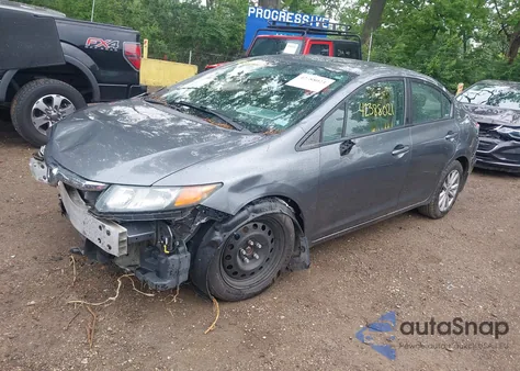 2012 Honda Civic Ex from USA, damaged, VIN 19XFB2F86CE004269